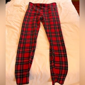 JCREW plaid legging